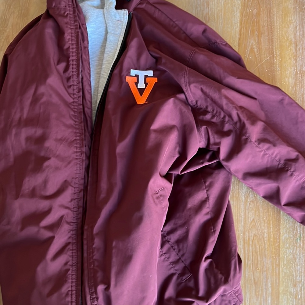 Virginia Tech Jacket Womens S. Fits a bit looser than a S